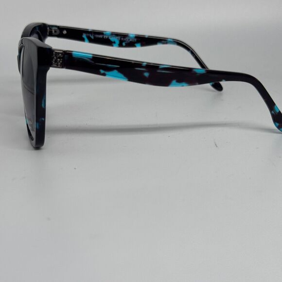 BCBGMAXAZRIA Sunglasses FLAWLESS BLACK‎ MULTI Purple Lenses H16605 main image 7